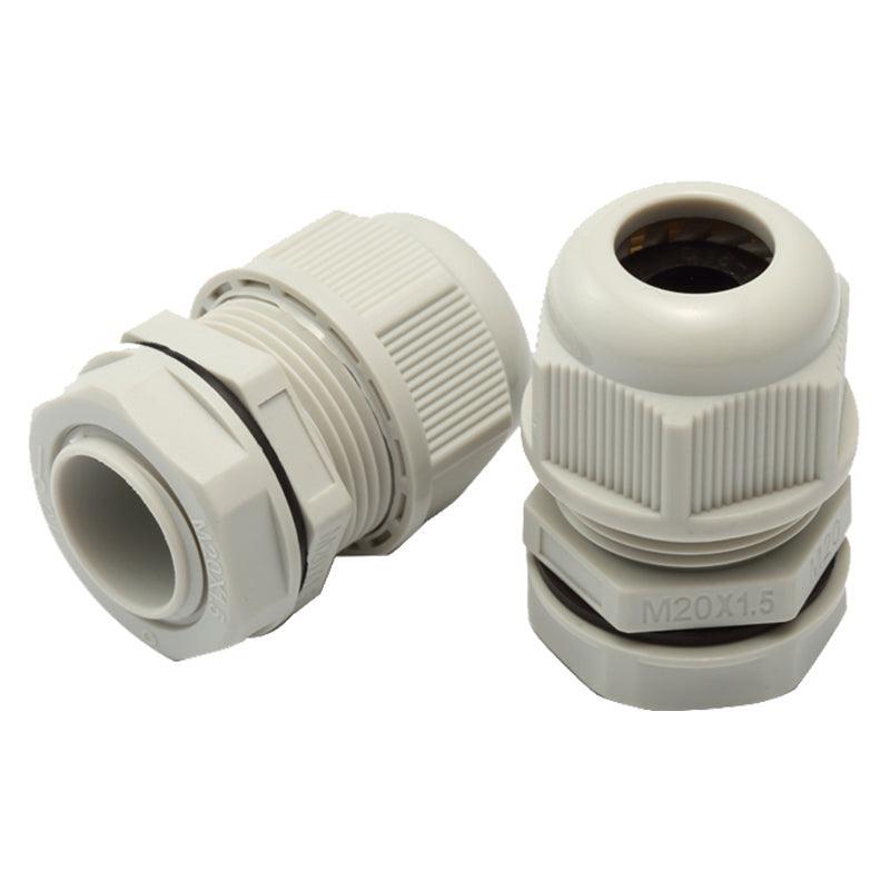 20MM IP68 Cable Gland - Grey | CGM20LG (7229138698428)