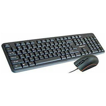 Infapower X203 Wired Keyboard & Mouse Set - Black | 211920 (7549647126716)