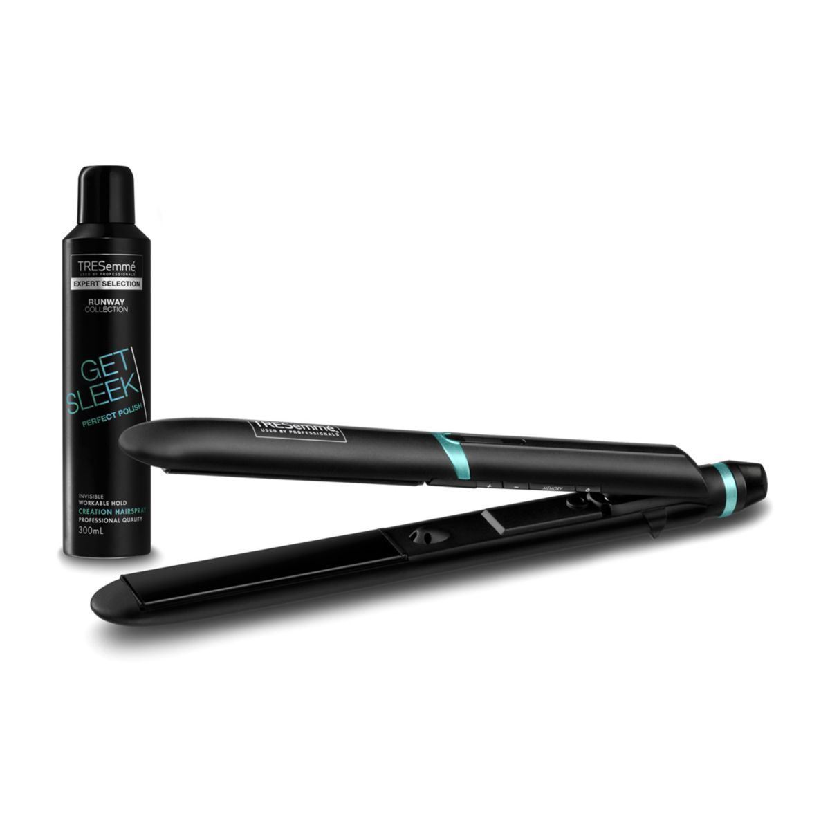 TRESemme Runway Collection Hair Straightener with Hairspray - Black | 2145DU from TRESemme - DID Electrical