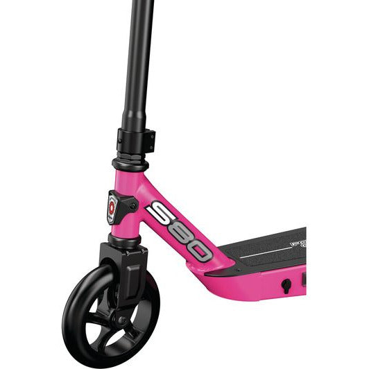 Razor Power Core S80 Electric Scooter - Black &amp; Pink | 230-13173862 from Razor - DID Electrical