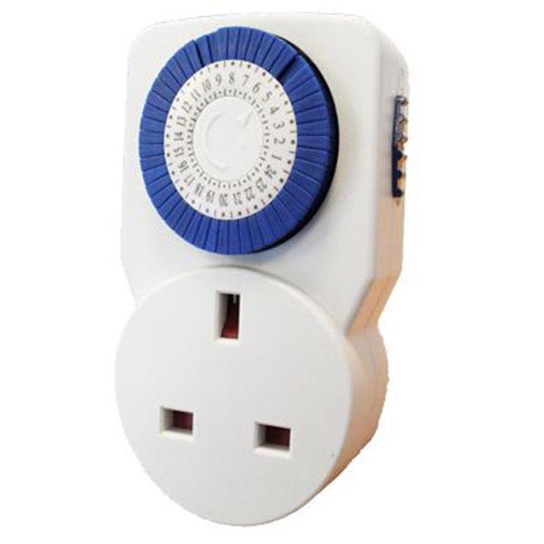 24-Hour Plug in Timer - White | YPT24H (7229161504956)