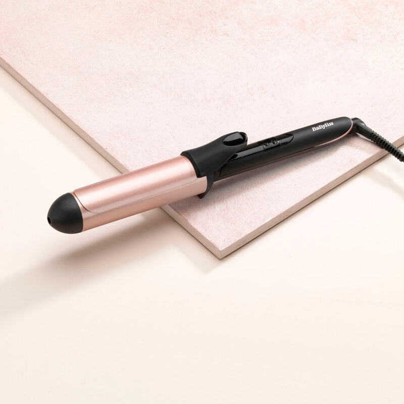 Babyliss Rose-Quartz 38MM Curling Tong Hair Curler - Black &amp; Rose Gold | 2453U from Babyliss - DID Electrical