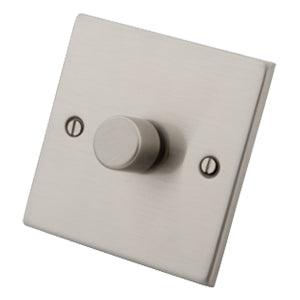 250W 1Gang 2Way Dimmer Switch - Brushed Stainless Steel | MBS1250D (7229145940156)