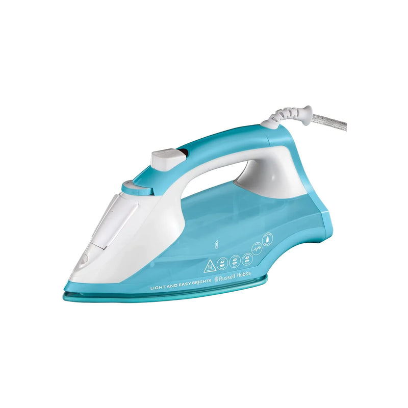 Russell Hobbs Light & Easy Brights Steam Iron - Blue | 26482 (7550981439676)