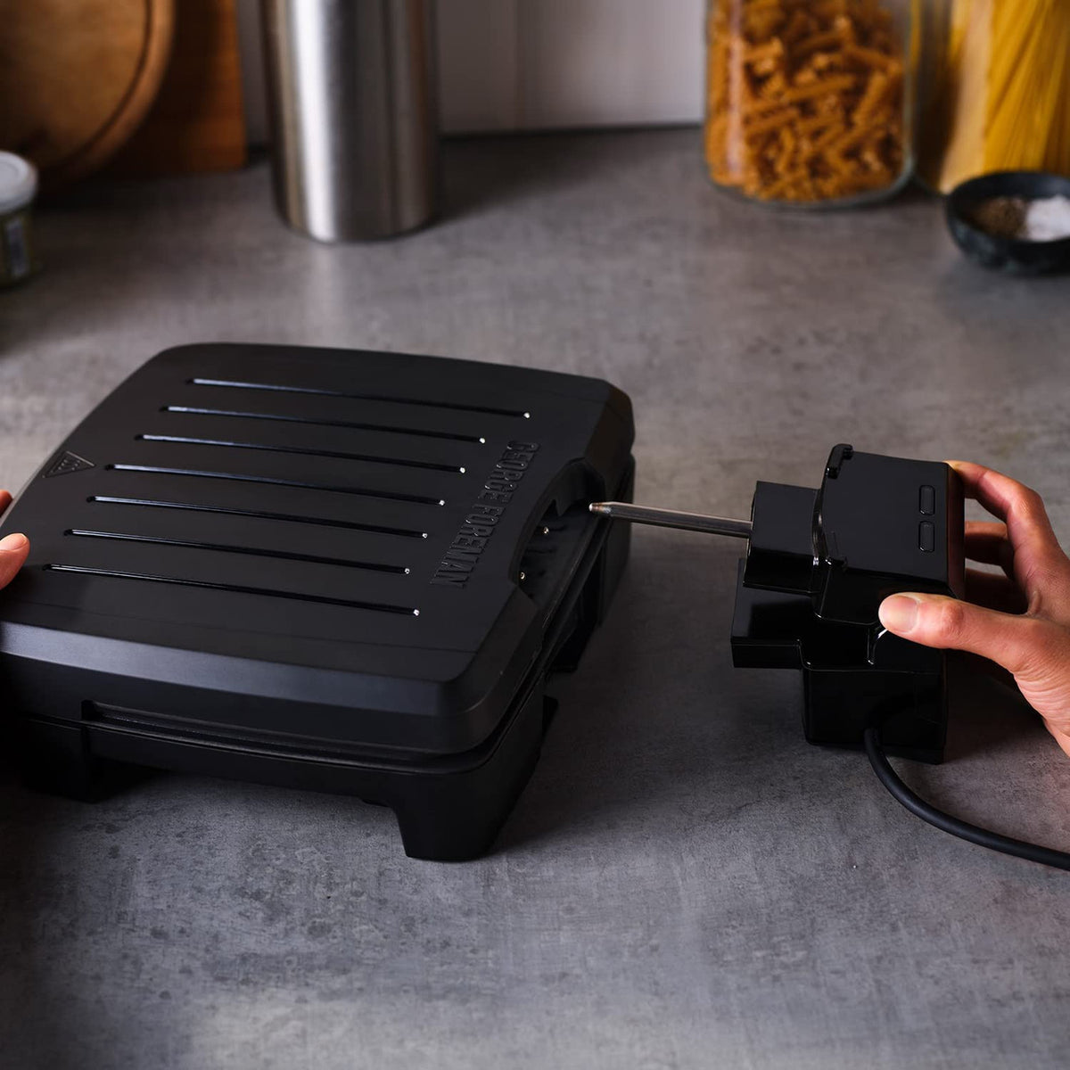 George Foreman Medium Immersa Grill - Black | 28310 from George Foreman - DID Electrical