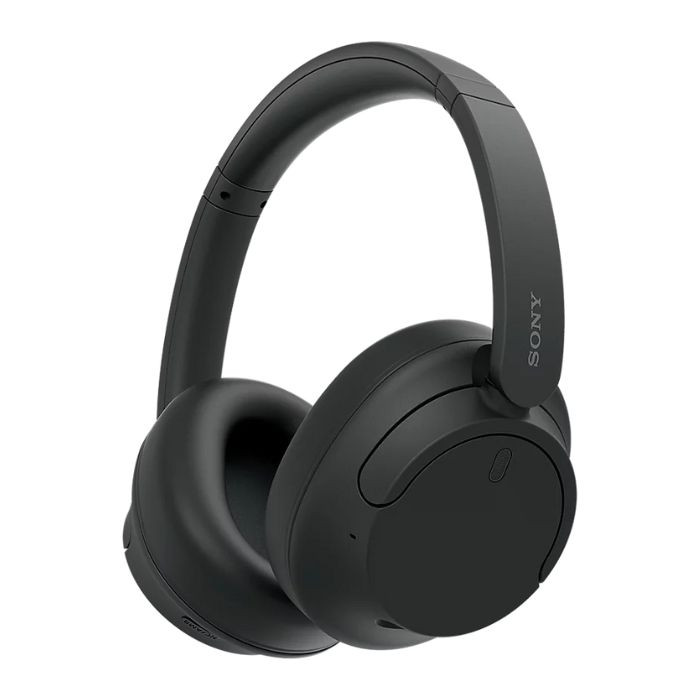 Sony WH-CH720N black over-ear headphones, front product view