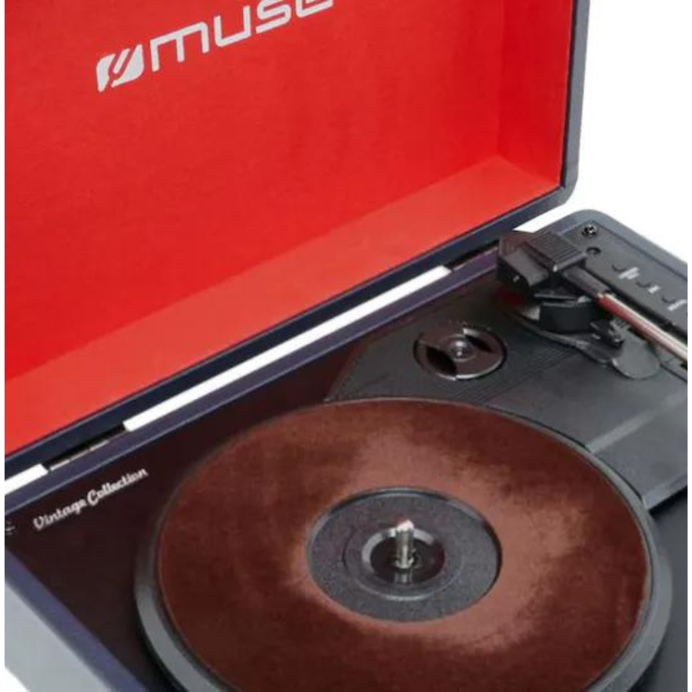Muse Turntable Stereo System - Black | MT-103DB from Muse - DID Electrical