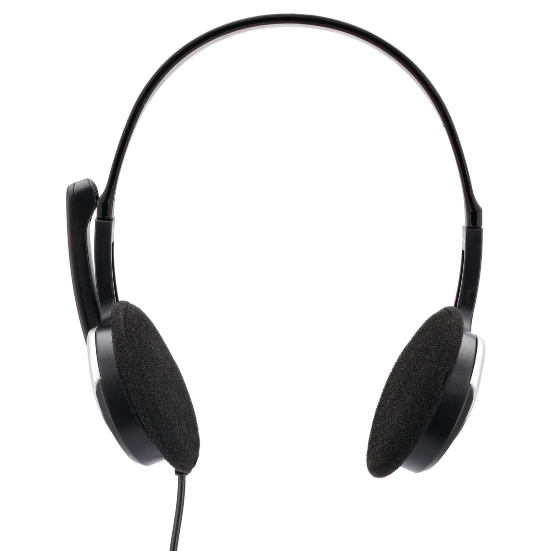 Hama HS-P100 Over-Ear PC Office Wired Headset - Black | 303554 from Hama - DID Electrical