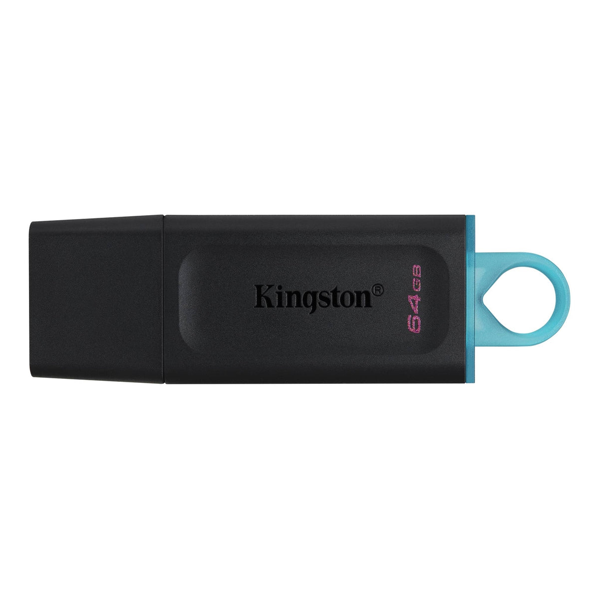 Kingston DataTraveler Exodia 64GB USB 3.2 USB Flash Drive - Black &amp; Cyan | 309829 (7551139414204)