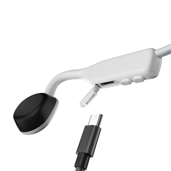 Aftershokz Openmove Open Ear Wireless Headphone - Alpine White | 38-S661WT from Aftershokz - DID Electrical