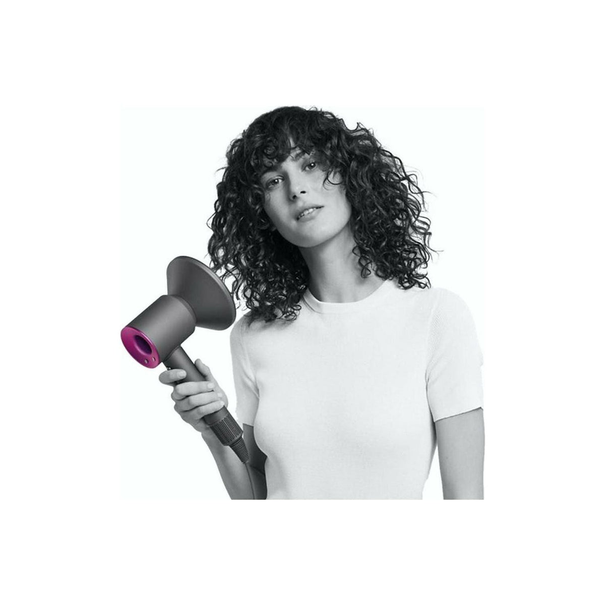 Dyson Supersonic 1600W Hair Dryer - Iron &amp; Fuchsia | 386735-01 (7551096324284)