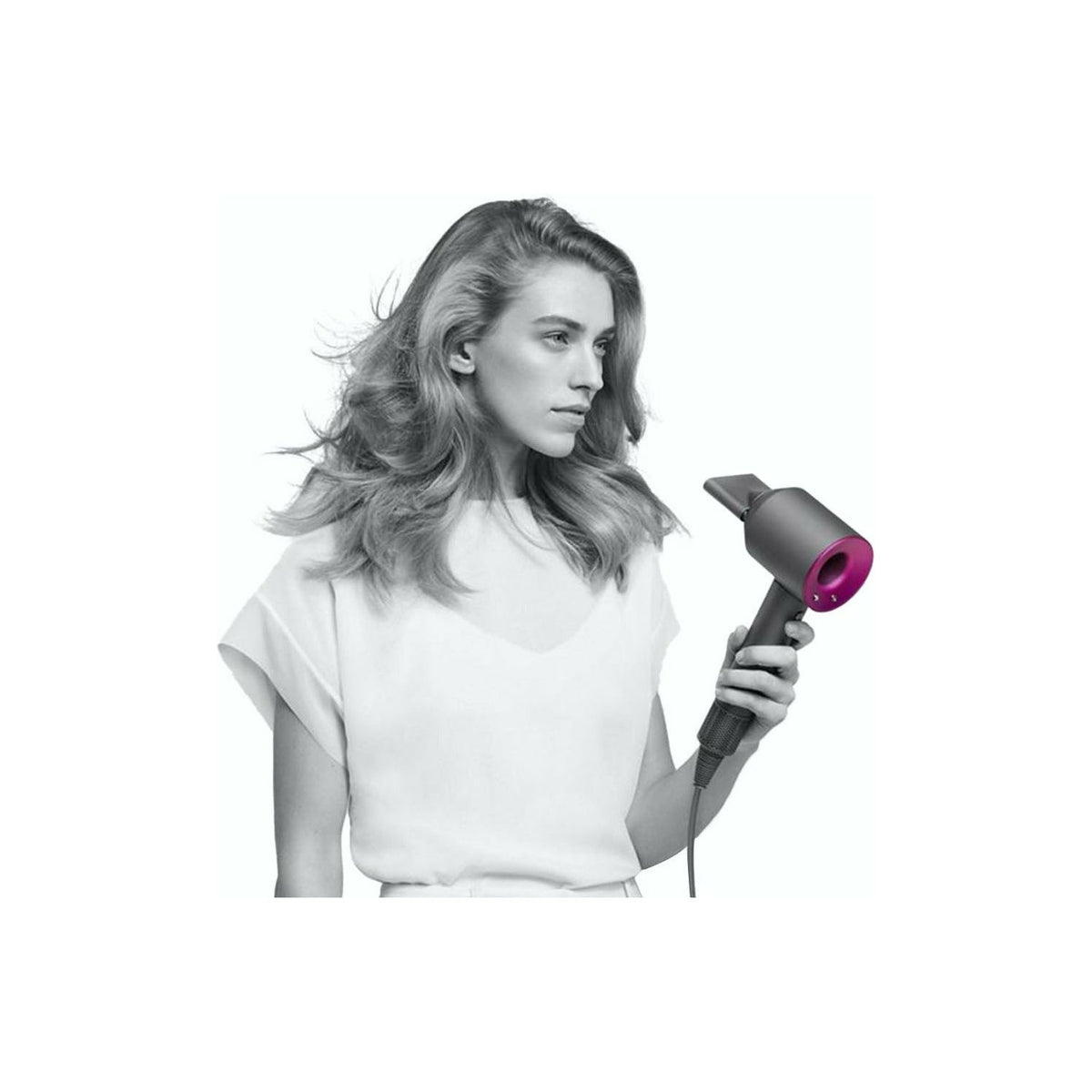 Dyson Supersonic 1600W Hair Dryer - Iron &amp; Fuchsia | 386735-01 (7551096324284)