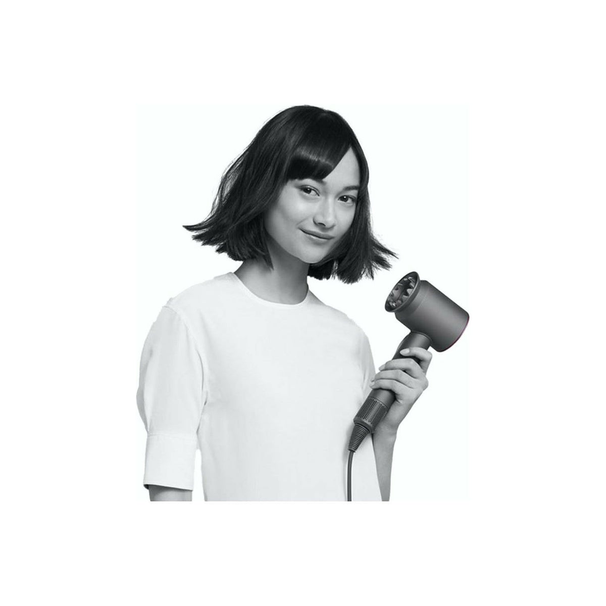 Dyson Supersonic 1600W Hair Dryer - Iron &amp; Fuchsia | 386735-01 (7551096324284)