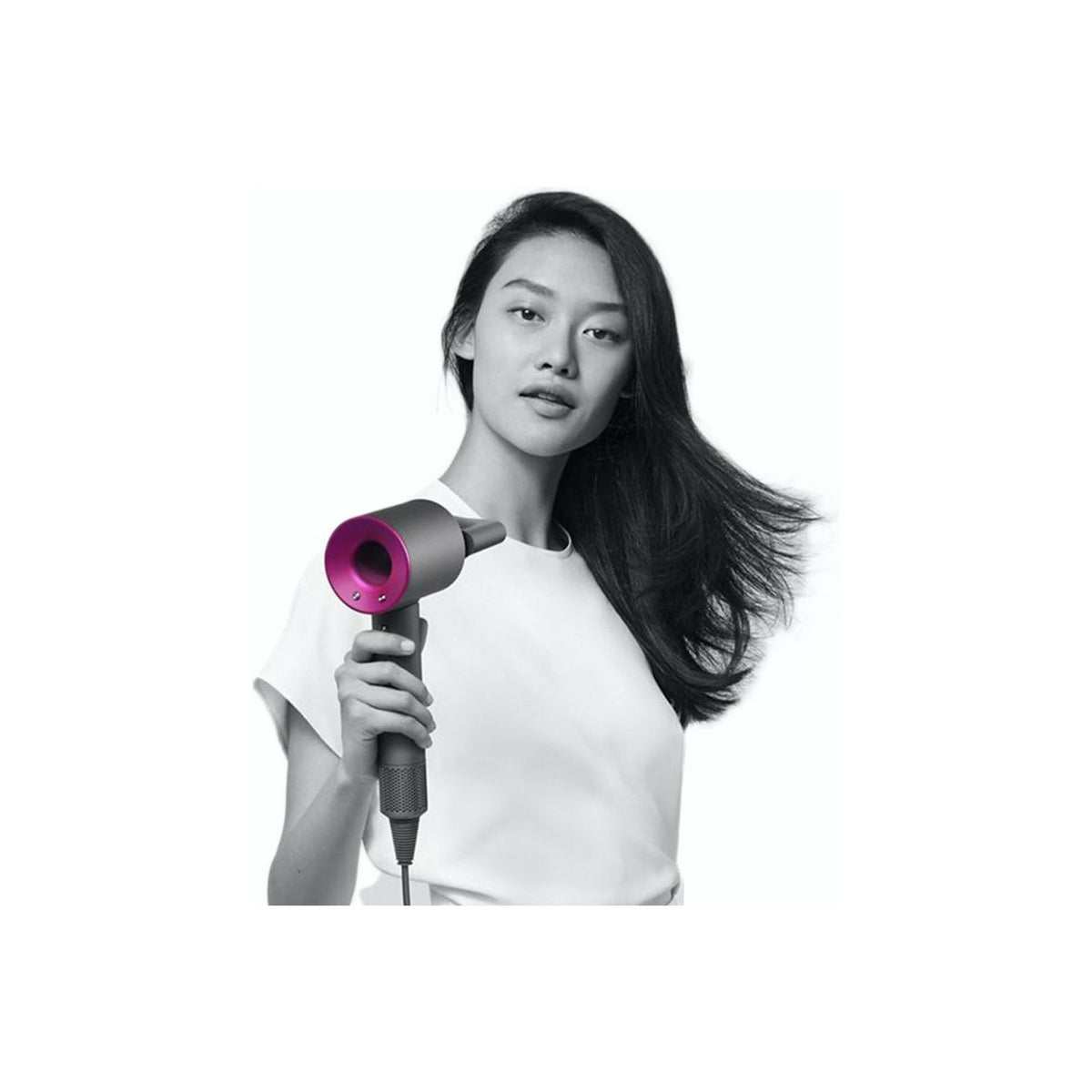 Dyson Supersonic 1600W Hair Dryer - Iron &amp; Fuchsia | 386735-01 (7551096324284)