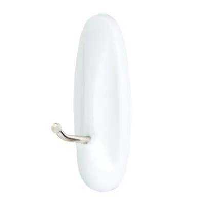 3M Command Medium Wire Hook with Strip - White &amp; Metal | 3M17068 (7671933632700)