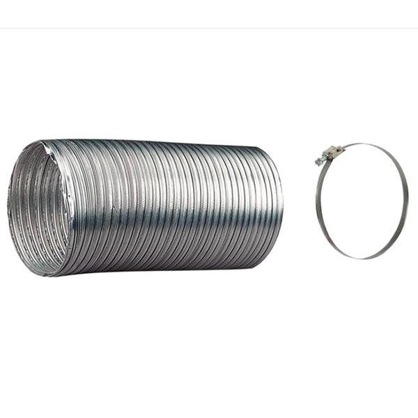 4" 3M Semi-Rigid Flexible Ducting with Clip - Aluminium | R1053 (7229150625980)
