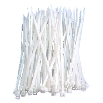 4 Inch/100mm Natural Cable Tie Pack of 100 | CV-100 (7229132079292)