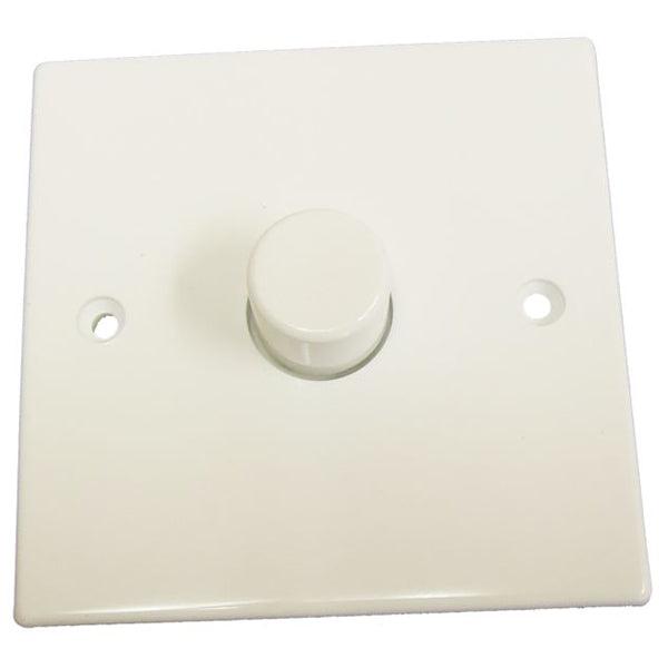 400W 1Gang 2Way Push On/Off Dimmer Switch - White | HD12 (7265271611580)