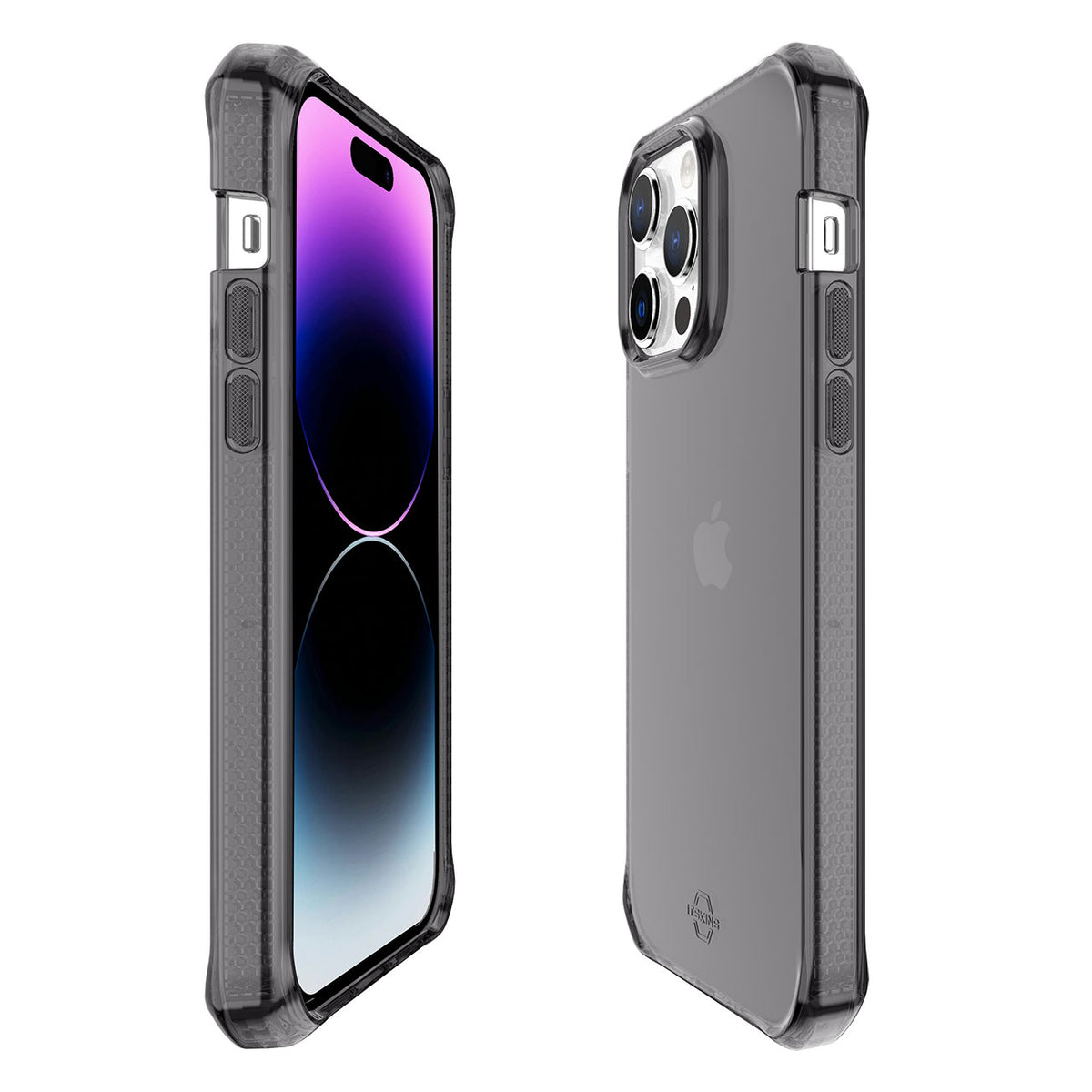 Itskins Spectrum R Clear Mobile Case for iPhone 14 Pro Max - Smoke | 415013 from Itskins - DID Electrical