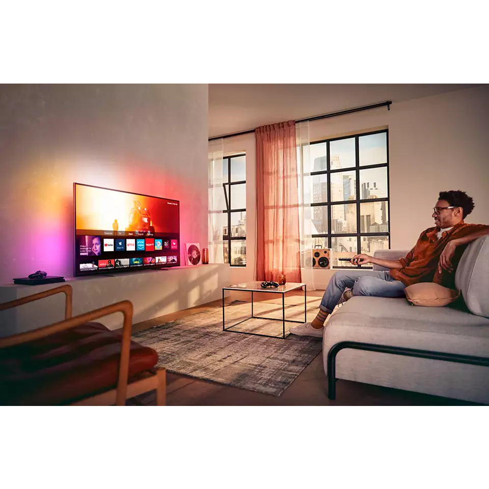 Philips 7800 Series 43&quot; 4K UHD LED Smart TV - Gun Metal | 43PUS7805 (7580303556796)