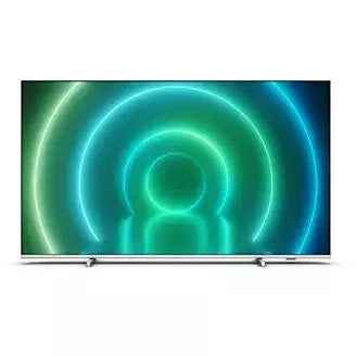 Philips 43&quot; 4K UHD LED Android Smart TV - Light Silver | 43PUS7956/12 from Philips - DID Electrical