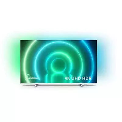 Philips 43" 4K UHD LED Android Smart TV - Light Silver | 43PUS7956/12 from Philips - DID Electrical
