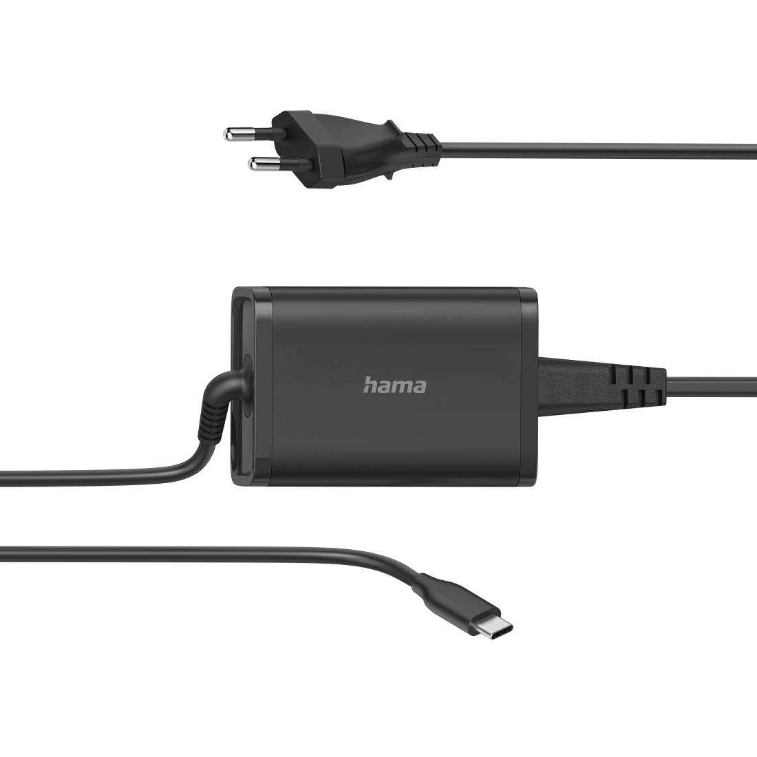 Hama Universal 65W USB-C Charging Notebook Power Supply Unit - Black | 441928 (7558493733052)