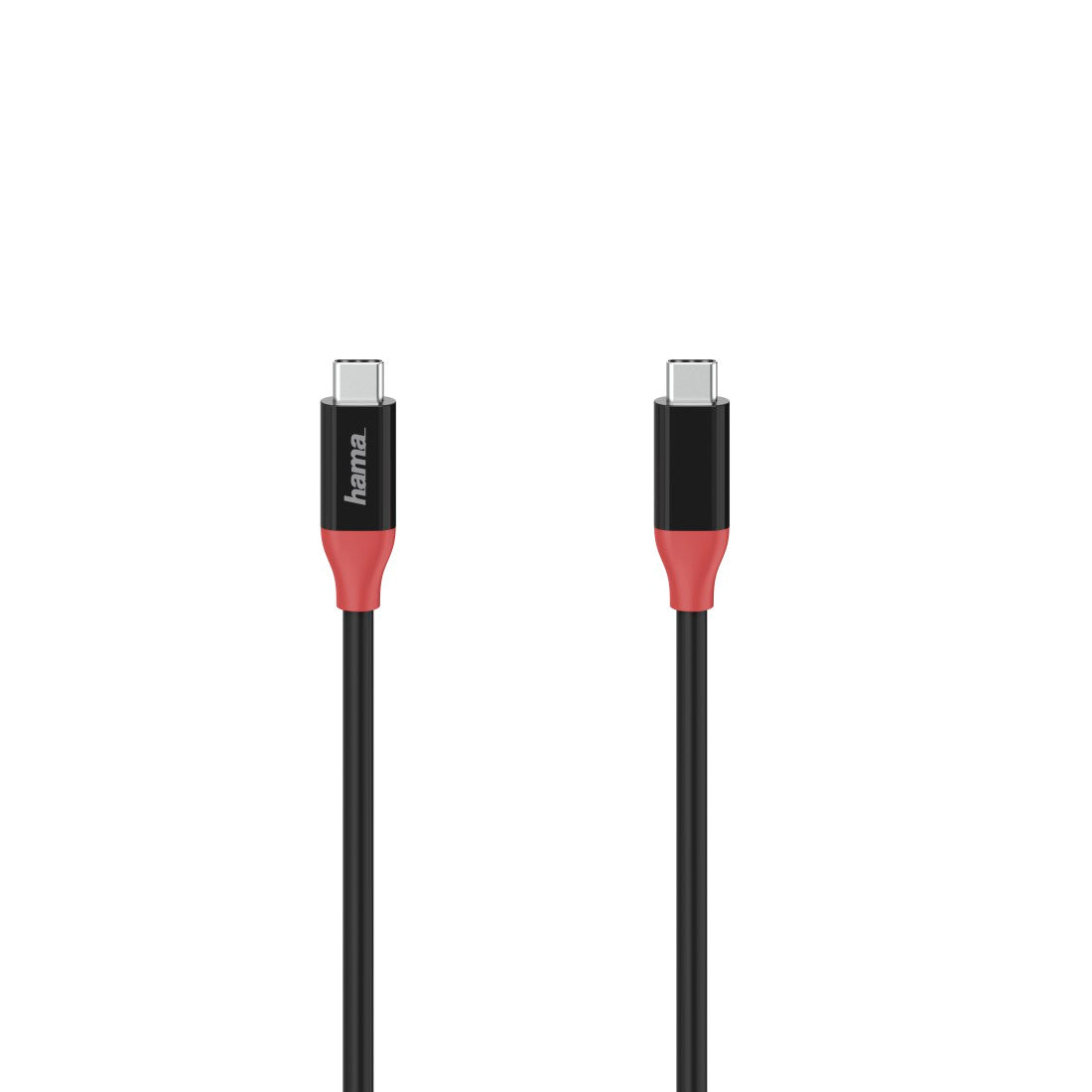 Hama 0.8M USB-C 4 Gen 3 USB Cable - Red &amp; Black | 458483 from Hama - DID Electrical