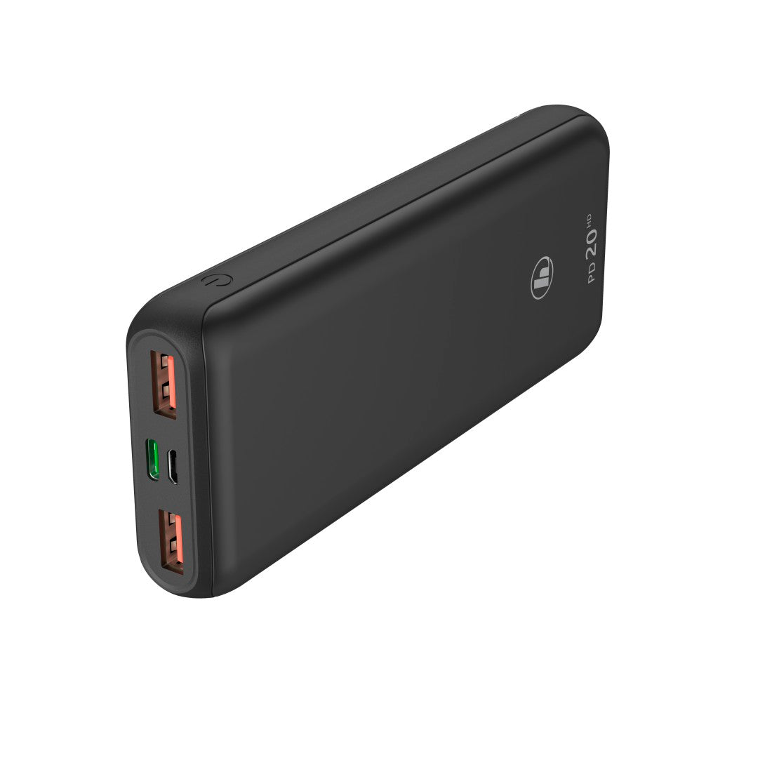 Hama PD20-HD 20000 mAh Power Bank - Grey | 459480 (7548388999356)