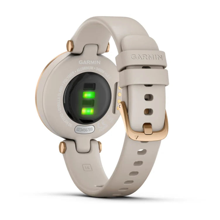 Garmin Lily 1&quot; x 0.84&quot; Sport Bluetooth Smart Watch - Rose Gold &amp; Light Sand | 49-GAR-010-02384-11 from Garmin - DID Electrical