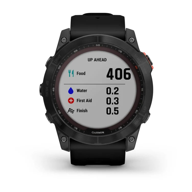 Garmin Fenix7X Solar Edition 1.40&quot; Smart Watch - Slate Grey &amp; Black | 49-GAR-010-02541-01 from Garmin - DID Electrical