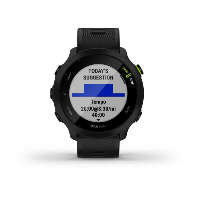 Garmin Forerunner 55 Running Smart Watch - Black | 49-GAR-010-02562-10 from Garmin - DID Electrical