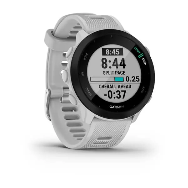 Garmin Forerunner 55 Running Smart Watch - White | 49-GAR-010-02562-11 from Garmin - DID Electrical