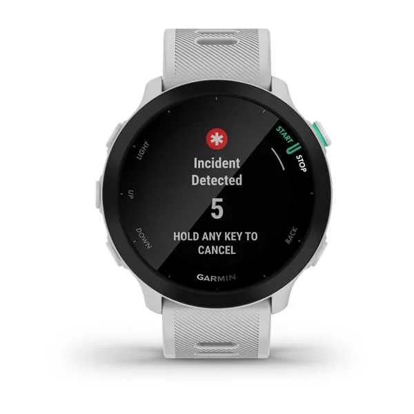 Garmin Forerunner 55 Running Smart Watch - White | 49-GAR-010-02562-11 from Garmin - DID Electrical