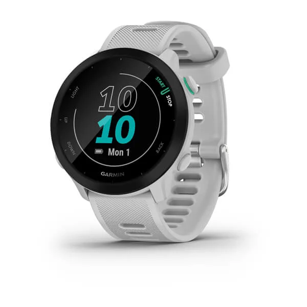 Garmin Forerunner 55 Running Smart Watch - White | 49-GAR-010-02562-11 from Garmin - DID Electrical