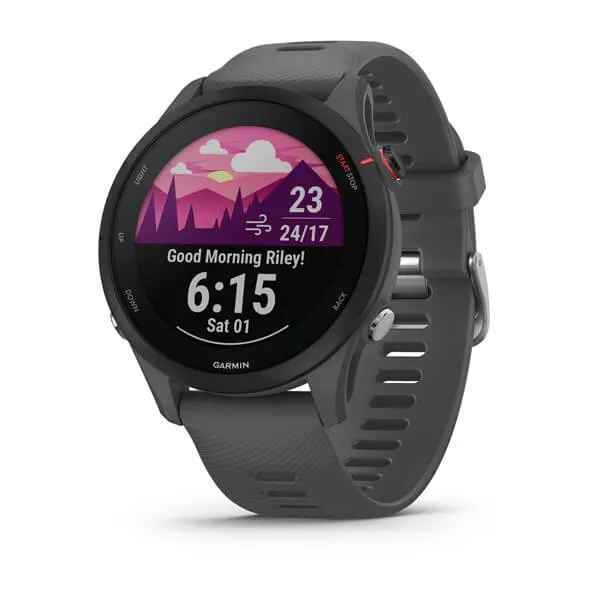 Garmin Forerunner 255 Smart Watch - Slate Grey | 49-GAR-010-02641-10 from Garmin - DID Electrical