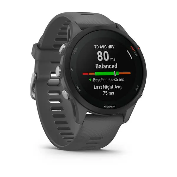 Garmin Forerunner 255 Smart Watch - Slate Grey | 49-GAR-010-02641-10 from Garmin - DID Electrical