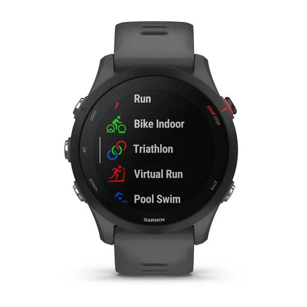Garmin Forerunner 255 Smart Watch - Slate Grey | 49-GAR-010-02641-10 from Garmin - DID Electrical