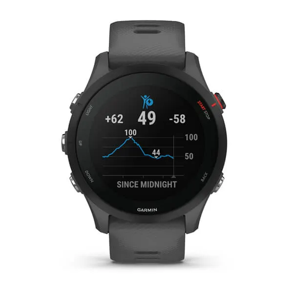 Garmin Forerunner 255 Smart Watch - Slate Grey | 49-GAR-010-02641-10 from Garmin - DID Electrical