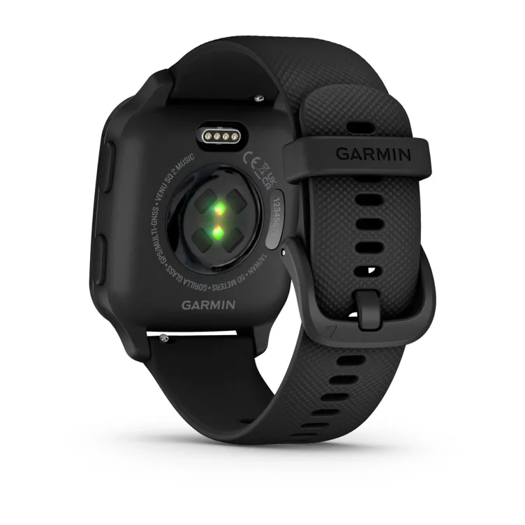 Garmin Venu Sq 2 Music Edition Smart Watch - Black &amp; Slate | 49-GAR-010-02700-10 from Garmin - DID Electrical