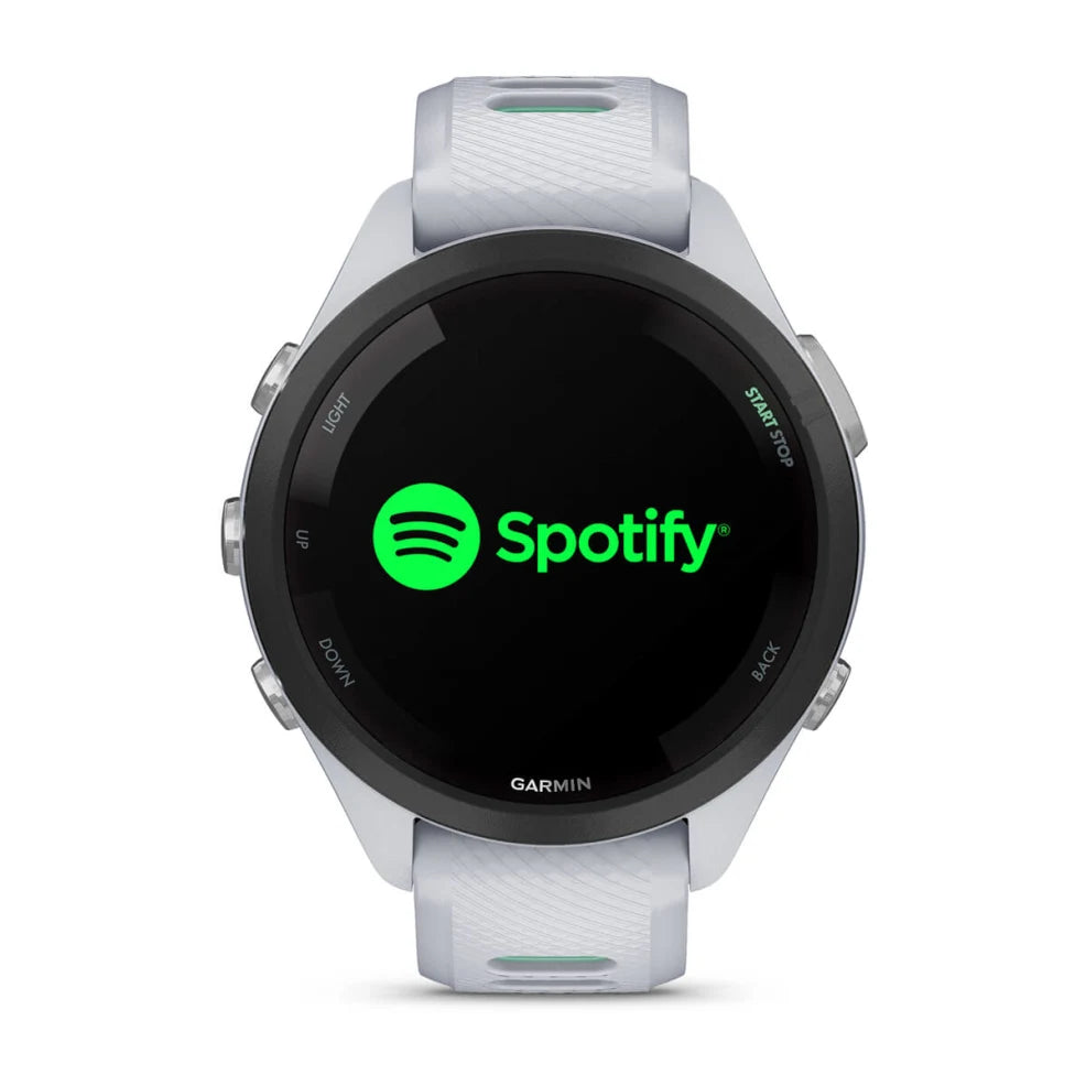 Garmin Forerunner 265S 1.1" Running Smartwatch - Whitestone/Neo Tropick | 49-GAR-010-02810-14 from Garmin - DID Electrical