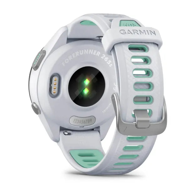 Garmin Forerunner 265S 1.1&quot; Running Smartwatch - Whitestone/Neo Tropick | 49-GAR-010-02810-14 from Garmin - DID Electrical