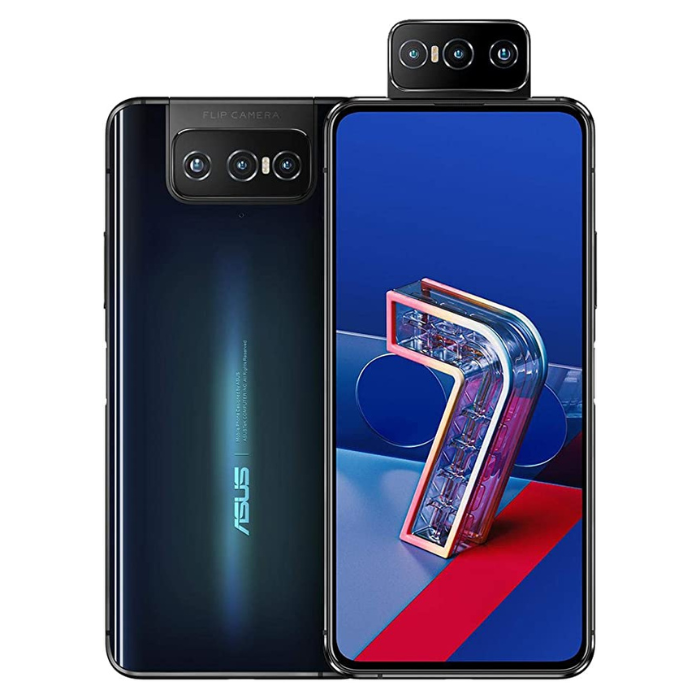 Asus ZenFone 7 6.67" 128GB Smartphone - Aurora Black | ZS670KS-2A018 from Asus - DID Electrical