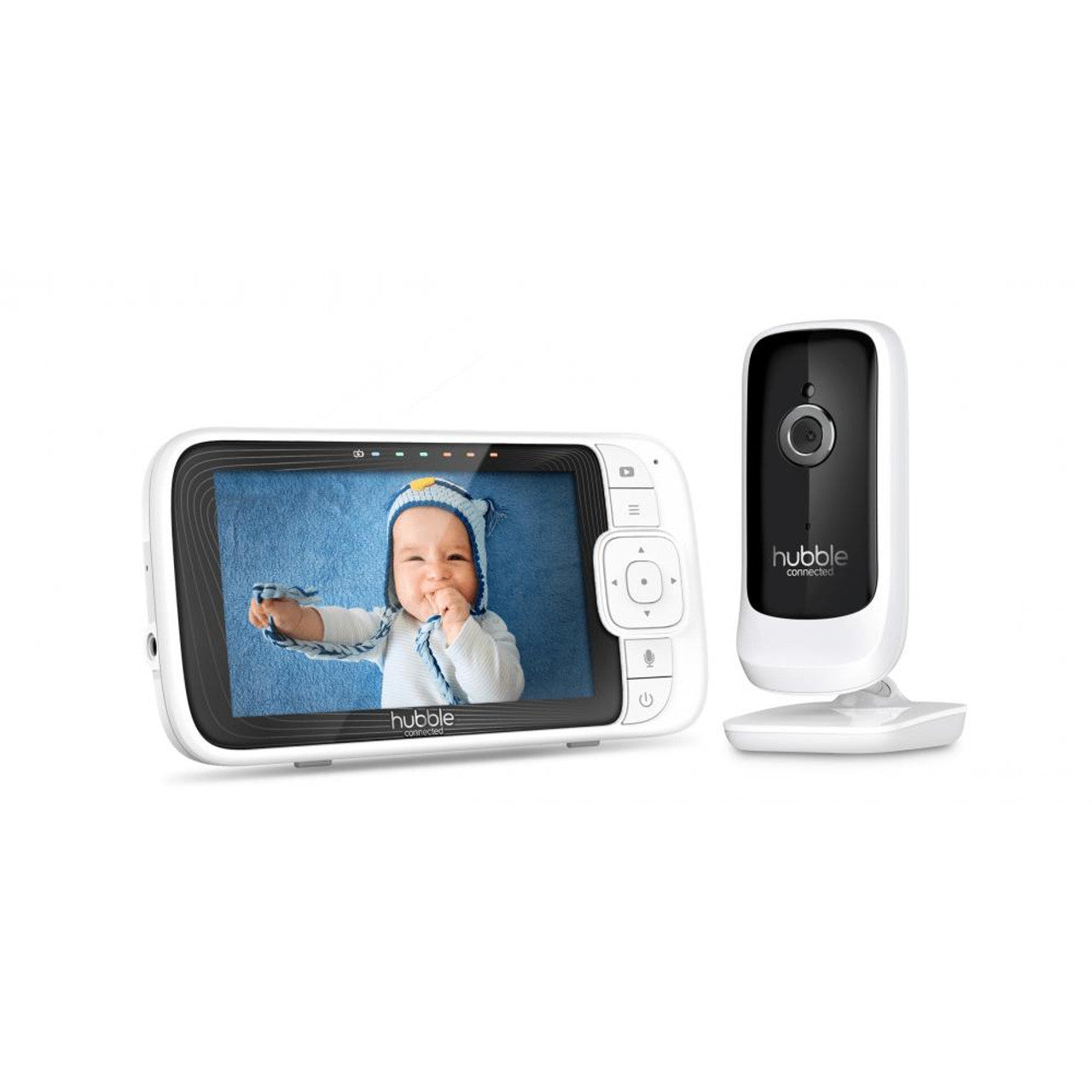 Hubble Nursery Pal Link Premium 5" Smart Video Baby Monitor - White & Black | 5012786049178 from Hubble - DID Electrical