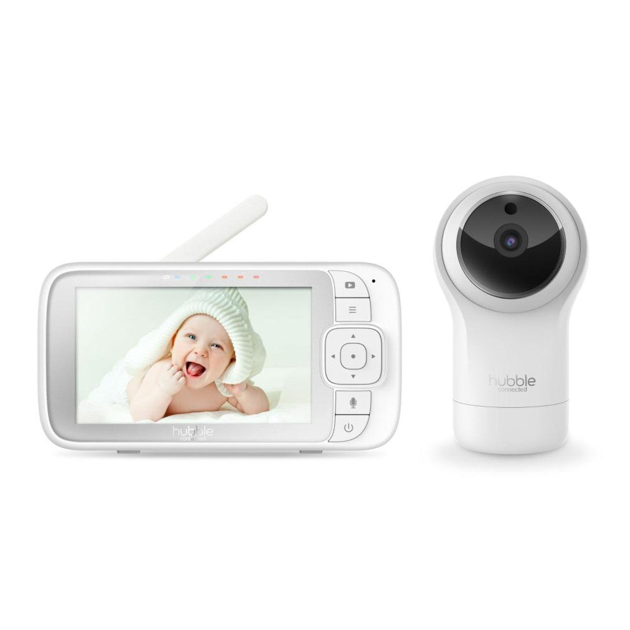 Hubble Nursery View Pro 5" Video Monitor - White | 5012786050259 from Hubble - DID Electrical