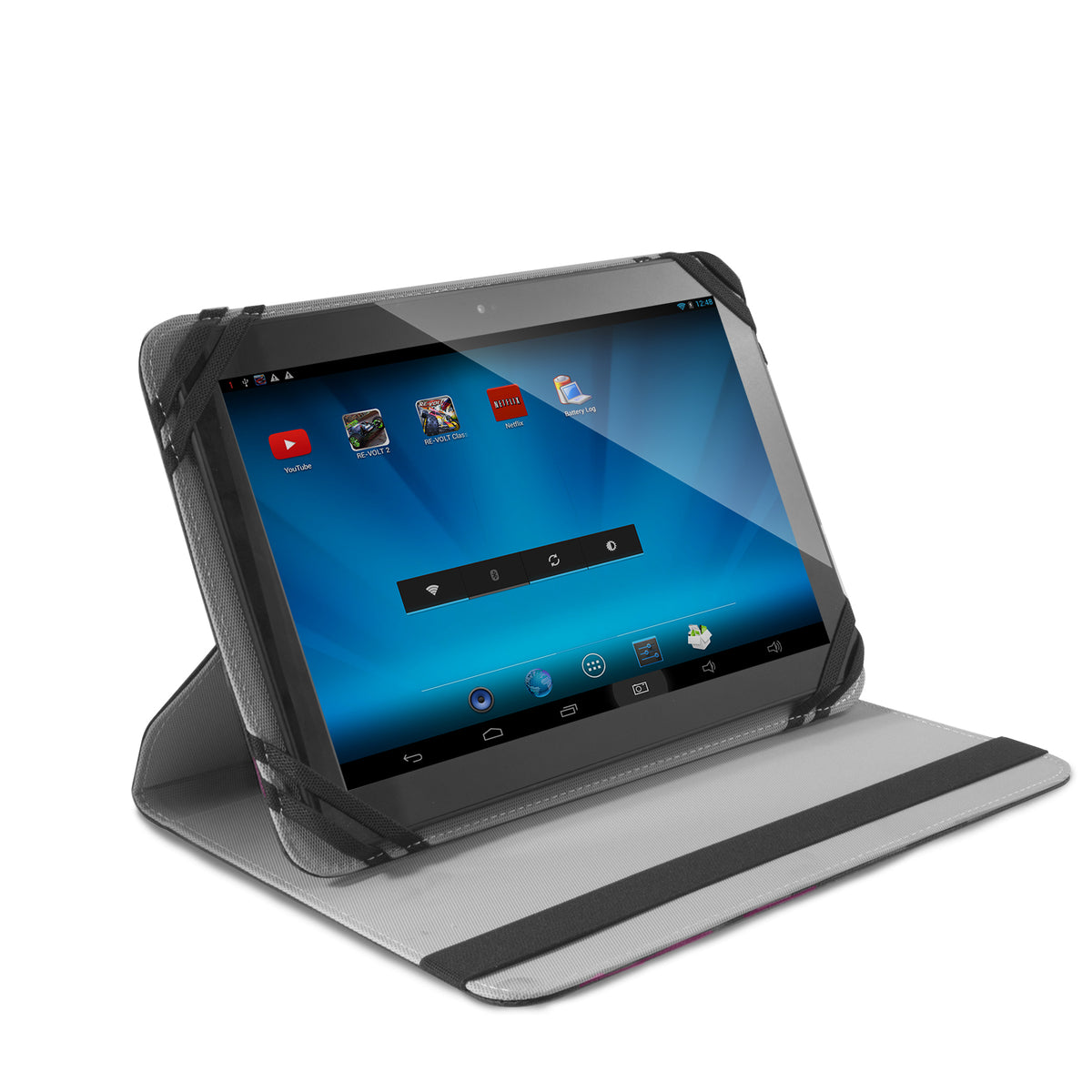 Leo 7&quot; - 8&quot; Universal Tablet Folio Cover - Black | 510026 (7551139315900)