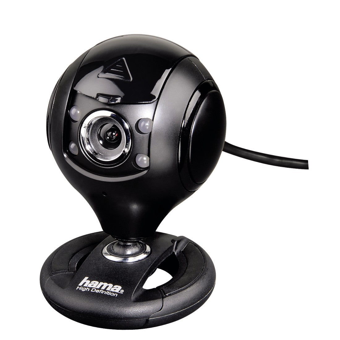 Hama 720P HD Spy Protect Webcam - Black | 539502 from Hama - DID Electrical