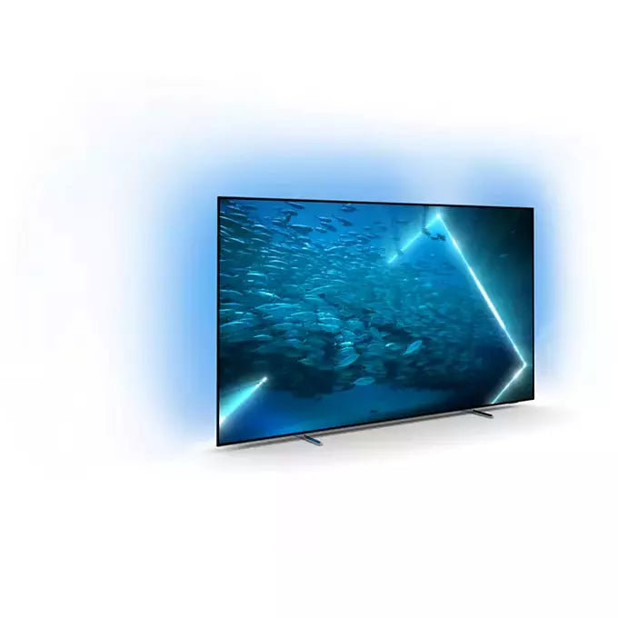 Open Boxed/ Ex-Display - Philips 7 Series 55&quot; 4K UHD OLED Android Smart TV - Grey | 55OLED707/12 from Philips - DID Electrical