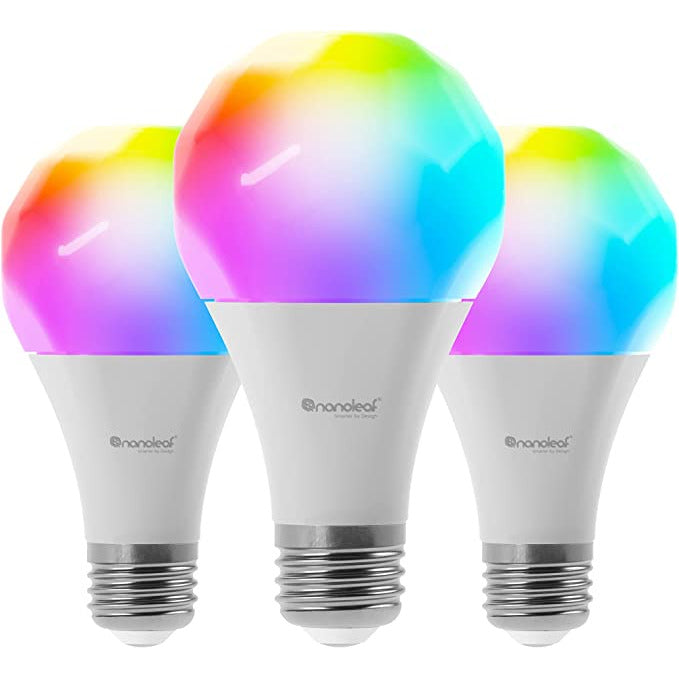 Nanoleaf Essentials E27 Lightbulbs Pack of 3 - White | NL45-0800WT240E27-3P (7667661308092)