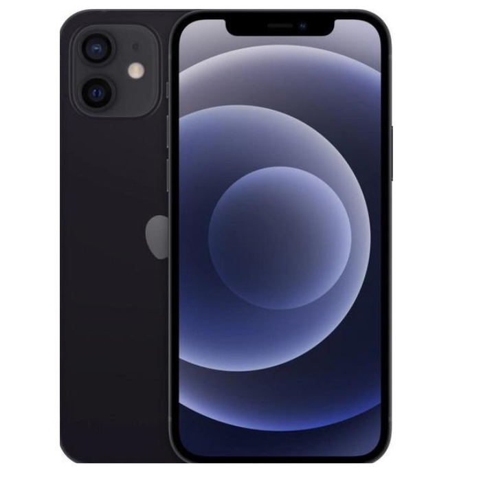 Apple iPhone 12 128GB Smartphone - Black | MGJA3B/A (7384519278780)